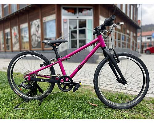 KUBIKES - dětské kolo 20 S MTB růžovo fialová metalíza