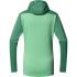 W Mikina Haglöfs ROC Flash Mid Hood dámská - zelená