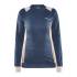 W Set CRAFT CORE Dry Baselayer tm. modrá s růžovou